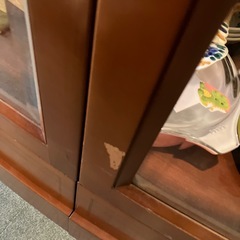 ガラス棚【F01027】の画像