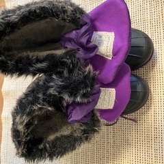 子供用スノーブーツ 22cmの画像