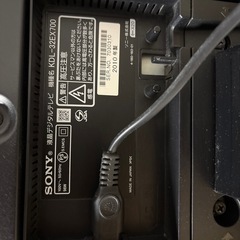 SONY　液晶テレビ　2010年製の画像
