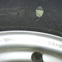 【商談中】ハイゼットトラック　スタッドレスタイヤ5本　ホイール付きの画像