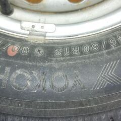 【商談中】ハイゼットトラック　スタッドレスタイヤ5本　ホイール付きの画像