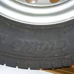 【商談中】ハイゼットトラック　スタッドレスタイヤ5本　ホイール付きの画像