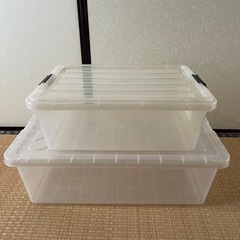 収納箱　
2個セットの画像