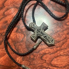 クロムハーツ　バルカンクロス　レザー1998 925
の画像