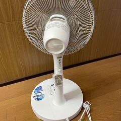 【期間限定・割引あり！】30cmDCフルリモコン扇風機 ホワイト CNET製の画像