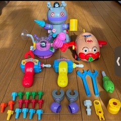 アンパンマン くみたてDIY ねじねじアンパンマンごうとねじねじだだんだんDXの画像