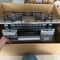 (価格交渉可)ハーマン　ビルトインガスコンロ ファミ DW32T7WTNASV(都市ガス) の画像