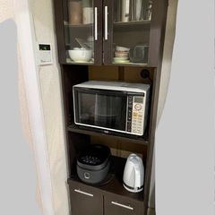 ニトリ　食器棚の画像