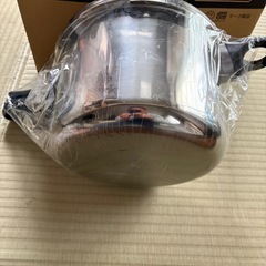 【未使用】アサヒ軽金属 ゼロ活力なべ 5.5L 圧力鍋 時短調理 箱ありの画像
