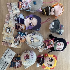 鬼滅の刃　ぬいぐるみ　キーチェーン　10点セットの画像