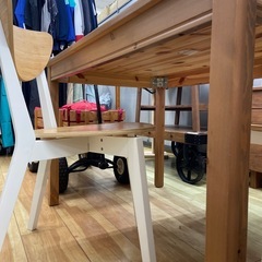 IKEA ダイニングセット【リサイクルフカツ岡崎倉庫店】251220SM-7の画像
