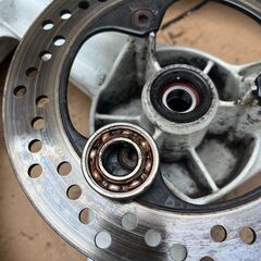 バイク　タイヤ　ベアリングプーラーの画像