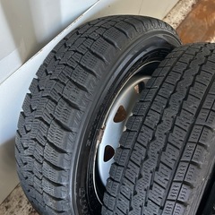 ★145R12 6PRスタッドレス！軽トラ！軽バン！ハブでかい三菱もOK！の画像