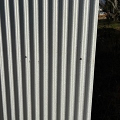 ガルバリウム波板9尺　6枚　中古品の画像