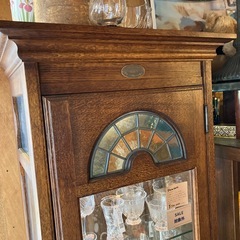 VINTAGE　蝦夷民芸 ショーケース【F01028】の画像