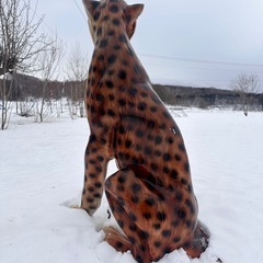 豹の置物の画像