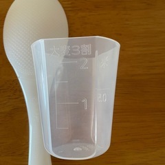 しゃもじ、計量カップセットの画像