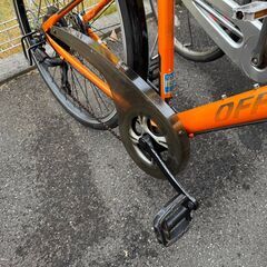 ★店頭にて試乗可★ J3355　【リユースのサカイ柏店】　軽快自転車　27インチ　6段変速　ダイナモライト　オレンジ　　簡易クリーニング済　 中古自転車 　流山市 中古自転車 松戸市 中古自転車 我孫子市 中古自転車 船橋市 中古自転車 守谷市 中古自転車 取手市 中古自転車の画像