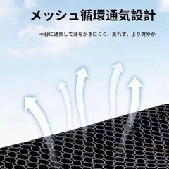 快眠 無重力枕 安眠枕 活性炭入り TPE素材 ハニカム構造 人間工学設計の画像