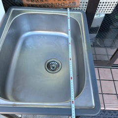 ステンレス流し台の画像