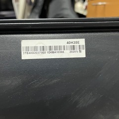 ハイセンス　テレビ　40型
40H35Eの画像