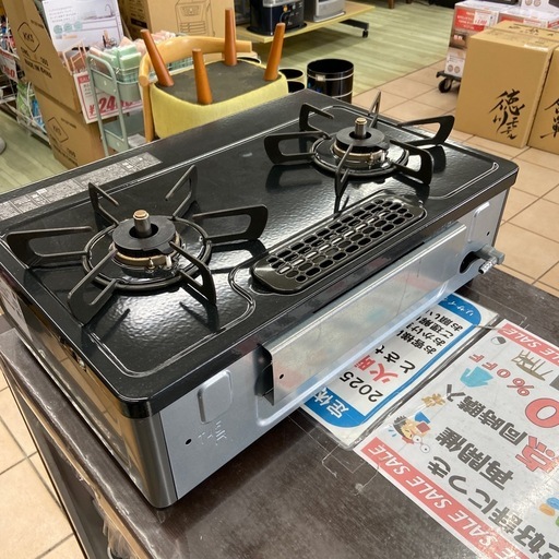 リンナイ 都市ガス用ガスコンロ【リサイクルフカツ岡崎倉庫店】251220SM-9 リンナイ 都市ガス用ガスコンロ【リサイクルフカツ岡崎倉庫店】251220SM-9