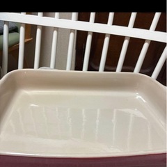 クリスマスにピッタリ　ル・クルーゼ　グラタン皿の画像