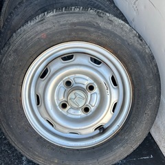 ★旧規格アクティ純正鉄★145R12！4本セットの画像