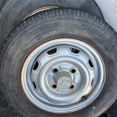 ★旧規格アクティ純正鉄★145R12！4本セットの画像