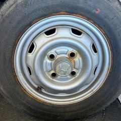 ★旧規格アクティ純正鉄★145R12！4本セットの画像