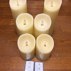 ルミナラ LEDキャンドル 　小・中・大サイズ     2セットの画像