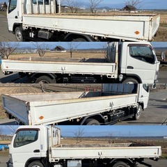 低走行！ 平成23年 三菱 キャンター ブルーテック 2ｔターボ オートマ ワイドロングの画像