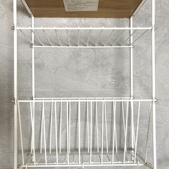 ニトリ　サイドテーブル　シェルフィ２LBRの画像