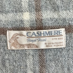 カシミヤマフラーの画像