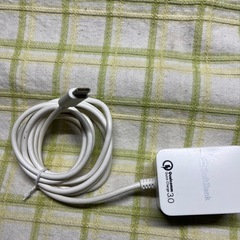 Softbank type-C 充電　電源アダプタの画像