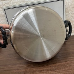 f-cooker 3層鋼　両手鍋　IH対応　直径20cmの画像