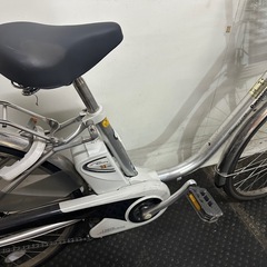 クリスマスSALE🌈東京23区配達無料🌈バッテリー2個付🚲新基準 Panasonic パナソニック ビビSS  8Ah リチウム 電動自転車中古　1970の画像