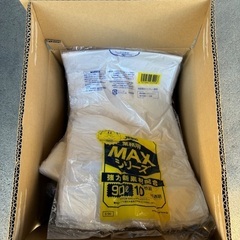 まとめて半透明ビニール袋の画像