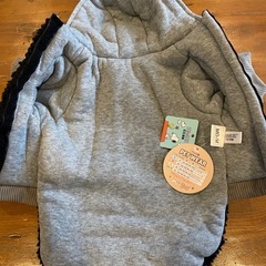 Snoopy ボアフード付きペットウェア MDサイズの画像