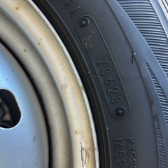 ★145-80R12！スタッドレスタイヤ2023年製！マルチ鉄っちん！軽トラ！軽バン！の画像