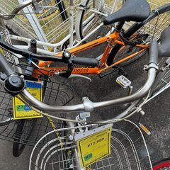 ★店頭にて試乗可★ J3356　【リユースのサカイ柏店】　軽快自転車　26インチ　　ダイナモライト　シルバー　　簡易クリーニング済　 中古自転車 　流山市 中古自転車 松戸市 中古自転車 我孫子市 中古自転車 船橋市 中古自転車 守谷市 中古自転車 取手市 中古自転車　の画像