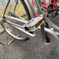 ★店頭にて試乗可★ J3356　【リユースのサカイ柏店】　軽快自転車　26インチ　　ダイナモライト　シルバー　　簡易クリーニング済　 中古自転車 　流山市 中古自転車 松戸市 中古自転車 我孫子市 中古自転車 船橋市 中古自転車 守谷市 中古自転車 取手市 中古自転車　の画像