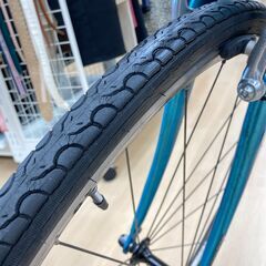 A-909【リユースのサカイ野々市店】ジモティ来店特価‼  GIANT 自転車 クロスバイク 27インチ ブルー クリーニング済みの画像