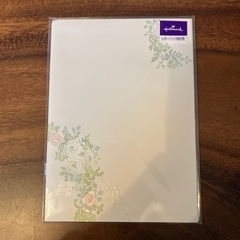 レターセット　ビニールタイ　ハガキ　ギフトバッグの画像