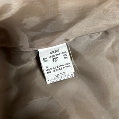 レディースダウンハーフコートの画像