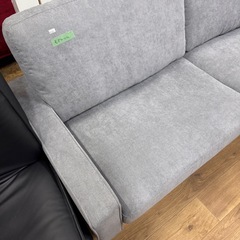 モデルルーム展示品　ソファ　ファブリックタイプ　コーデュロイ　グレーの画像