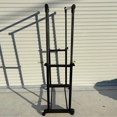 ハンガーラック ダブル キャスターつき 家具 インテリア 生活用品  mw0945の画像