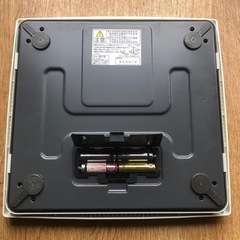 タニタ　体脂肪計　体重計の画像