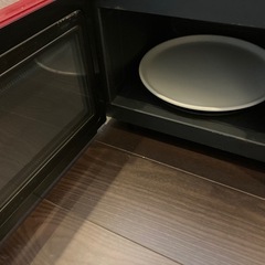 オーブンレンジ　YAMAZEN 　2011年製　赤色の画像