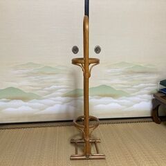 籐（ラタン）③花飾り【引取限定】の画像